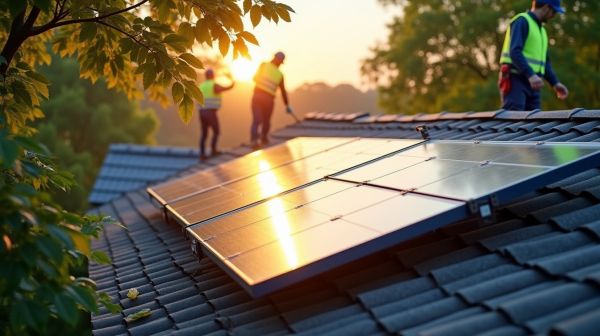 Maîtriser l'énergie avec des panneaux solaires photovoltaïques