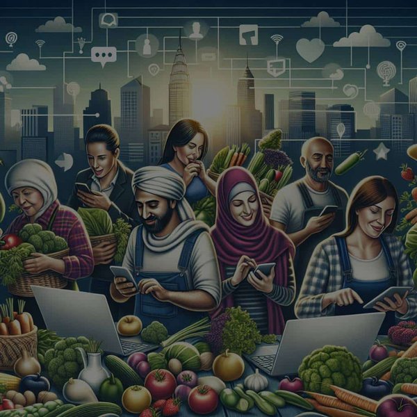 Comment les maraîchers urbains peuvent-ils utiliser les réseaux sociaux pour promouvoir leurs produits locaux ?